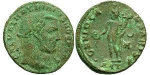 1 Follis Roman Empire (27BC-395) Bronze Maximinus II (270 - 313)
