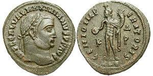 1 Follis Roman Empire (27BC-395) Bronze Galerius Maximianus (260-311)