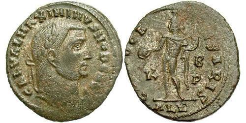 1 Follis Roman Empire (27BC-395) Bronze Maximinus II (270 - 313)