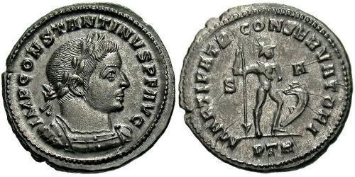 1 Follis Roman Empire (27BC-395) Bronze Constantine I (272 - 337)
