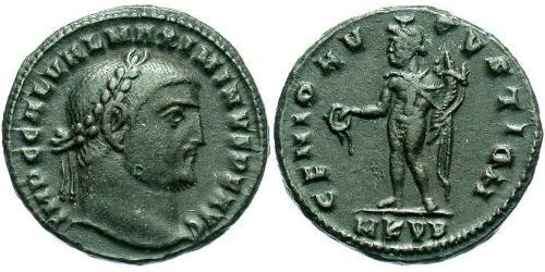 1 Follis Roman Empire (27BC-395) Bronze Maximinus II (270 - 313)