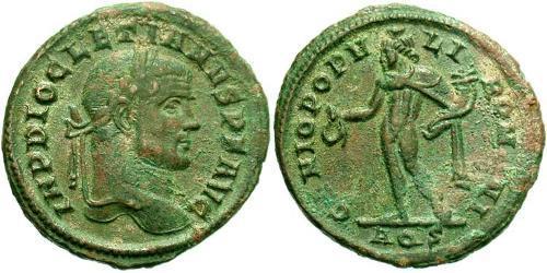 1 Follis Roman Empire (27BC-395) Bronze Diocletian (244-311)