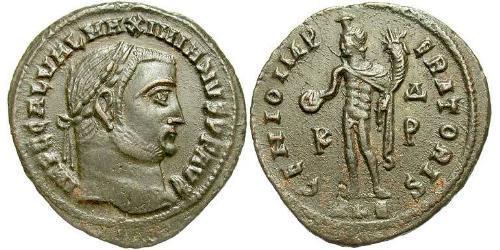 1 Follis Roman Empire (27BC-395) Bronze Galerius Maximianus (260-311)
