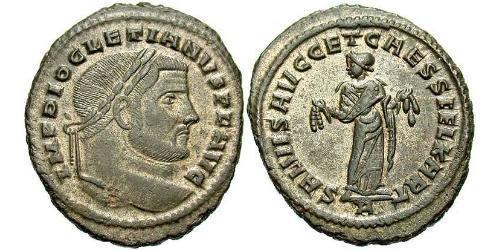 1 Follis Roman Empire (27BC-395) Bronze Diocletian (244-311)