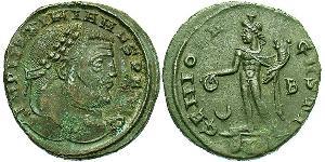 1 Follis Römische Kaiserzeit (27BC-395) Bronze Galerius Maximianus (260-311)