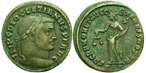 1 Follis Römische Kaiserzeit (27BC-395) Bronze Diocletian (244-311)