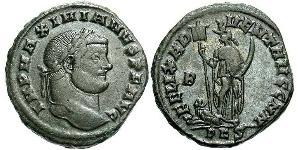 1 Follis Römische Kaiserzeit (27BC-395) Bronze Maximianus (250-310)