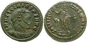 1 Follis Römische Kaiserzeit (27BC-395) Bronze Licinius I (265-324)