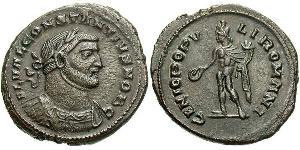 1 Follis Römische Kaiserzeit (27BC-395) Bronze Konstantin I (272 - 337)