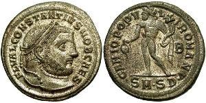 1 Follis Römische Kaiserzeit (27BC-395) Bronze Konstantin I (272 - 337)