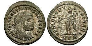 1 Follis Römische Kaiserzeit (27BC-395) Bronze Konstantin I (272 - 337)