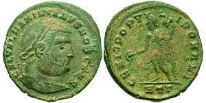 1 Follis Römische Kaiserzeit (27BC-395) Bronze Galerius Maximianus (260-311)