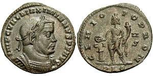 1 Follis Römische Kaiserzeit (27BC-395) Bronze Maximianus (250-310)