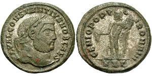 1 Follis Römische Kaiserzeit (27BC-395) Bronze Konstantin I (272 - 337)