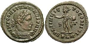 1 Follis Römische Kaiserzeit (27BC-395) Bronze Konstantin I (272 - 337)