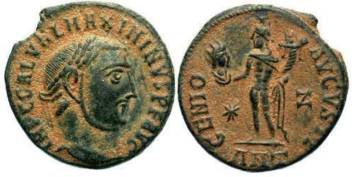 1 Follis Römische Kaiserzeit (27BC-395) Bronze Maximinus II (270 - 313)