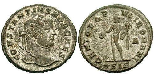 1 Follis Römische Kaiserzeit (27BC-395) Bronze Konstantin I (272 - 337)