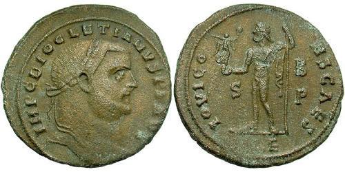 1 Follis Römische Kaiserzeit (27BC-395) Bronze Diocletian (244-311)
