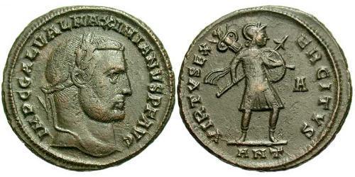 1 Follis Römische Kaiserzeit (27BC-395) Bronze Galerius Maximianus (260-311)
