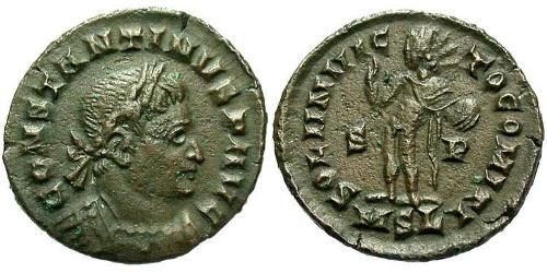 1 Follis Römische Kaiserzeit (27BC-395) Bronze Konstantin I (272 - 337)