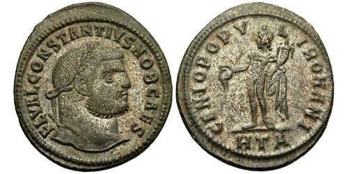 1 Follis Römische Kaiserzeit (27BC-395) Bronze Konstantin I (272 - 337)