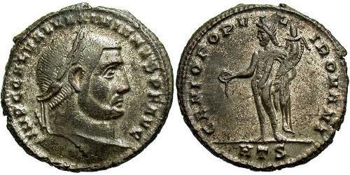 1 Follis Römische Kaiserzeit (27BC-395) Bronze Galerius Maximianus (260-311)