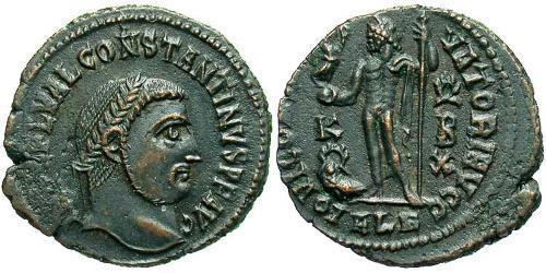 1 Follis Römische Kaiserzeit (27BC-395) Bronze Konstantin I (272 - 337)