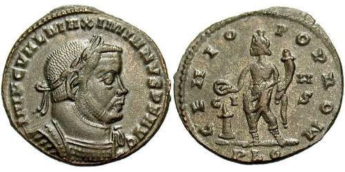 1 Follis Römische Kaiserzeit (27BC-395) Bronze Maximianus (250-310)