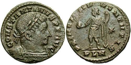 1 Follis Römische Kaiserzeit (27BC-395) Bronze Konstantin I (272 - 337)