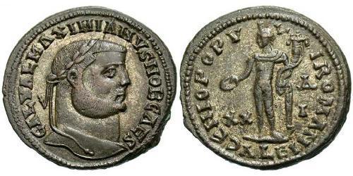 1 Follis Römische Kaiserzeit (27BC-395) Bronze Galerius Maximianus (260-311)
