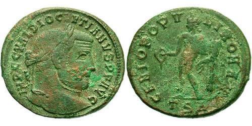 1 Follis Römische Kaiserzeit (27BC-395) Bronze Diocletian (244-311)