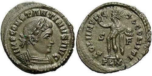 1 Follis Römische Kaiserzeit (27BC-395) Bronze Konstantin I (272 - 337)