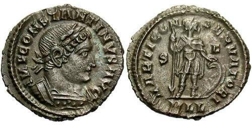 1 Follis Römische Kaiserzeit (27BC-395) Bronze Konstantin I (272 - 337)