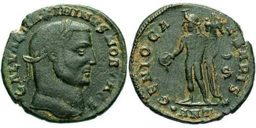 1 Follis Römische Kaiserzeit (27BC-395) Bronze Maximinus II (270 - 313)