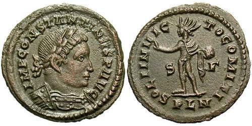 1 Follis Römische Kaiserzeit (27BC-395) Bronze Konstantin I (272 - 337)