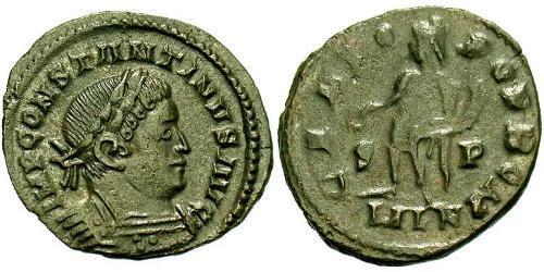1 Follis Römische Kaiserzeit (27BC-395) Bronze Konstantin I (272 - 337)