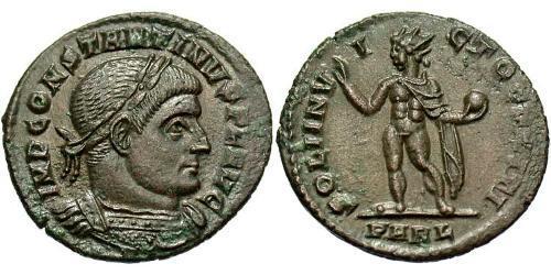 1 Follis Römische Kaiserzeit (27BC-395) Bronze Konstantin I (272 - 337)