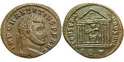1 Follis Western Roman Empire (285-476) Bronze Maxentius (278-312)