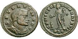 1 Follis Western Roman Empire (285-476) Bronze Severus II (?- 307)