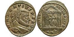 1 Follis Western Roman Empire (285-476) Bronze Maxentius (278-312)