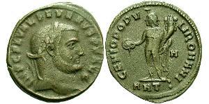 1 Follis Western Roman Empire (285-476) Bronze Severus II (?- 307)