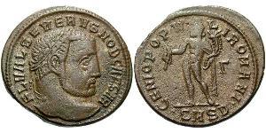 1 Follis Weströmisches Reich (285-476) Bronze Severus II (?- 307)