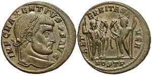 1 Follis Weströmisches Reich (285-476) Bronze Maxentius (278-312)