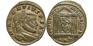 1 Follis Weströmisches Reich (285-476) Bronze Maxentius (278-312)