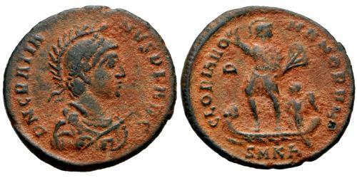 1 Follis Weströmisches Reich (285-476) Bronze Gratian  (359-383)
