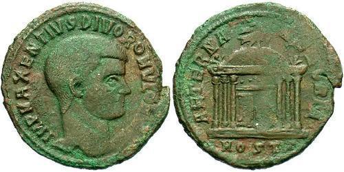1 Follis Weströmisches Reich (285-476) Bronze Maxentius (278-312)