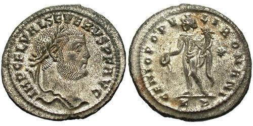 1 Follis Weströmisches Reich (285-476) Bronze Severus II (?- 307)