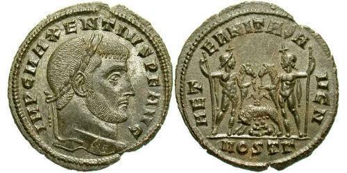 1 Follis Weströmisches Reich (285-476) Bronze Maxentius (278-312)