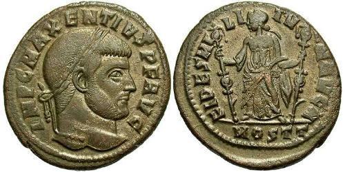 1 Follis Weströmisches Reich (285-476) Bronze Maxentius (278-312)