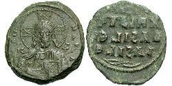 1 Follis Impero bizantino (330-1453) Bronzo Costantino VIII (960-1028)